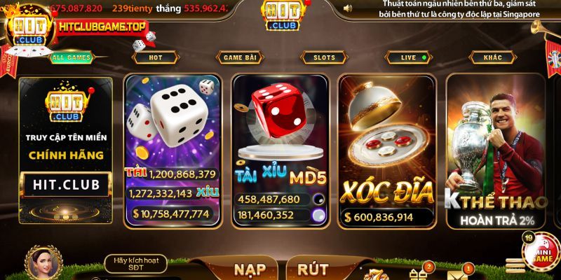 Tìm hiểu chung về game nổ hũ HITCLUB 