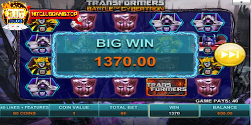 Cách Chơi Game Transformers Slots Chi Tiết Từng Bước Một